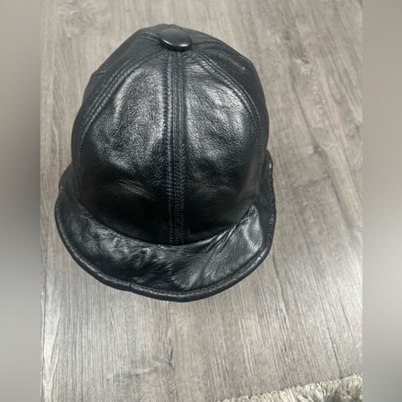 The United Hatters Accessories - The United Hatters International Union hat, Lambskin leather Hat Y2K